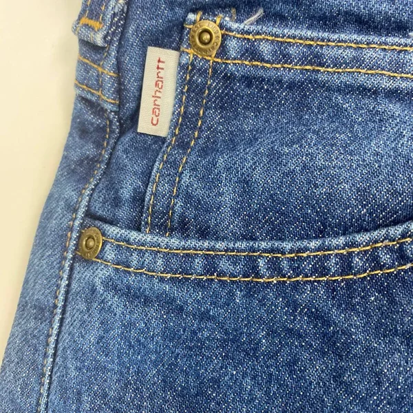 Carhartt Relaxed Fit Tapered Leg Jean (Darkstone) Men's Jeans
