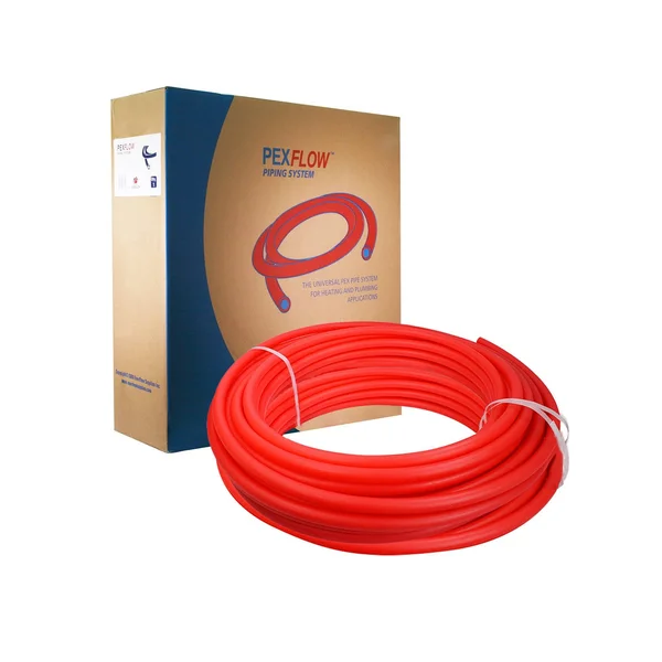 Pexflow PFR-R1500 Oxygen Barrier PEX Tubing, 1 inch x 500 Feet, Red