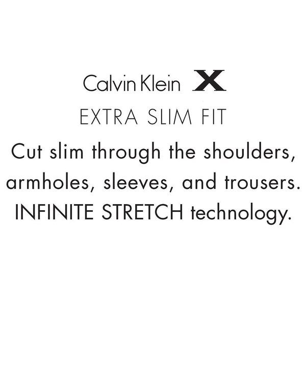 Calvin Klein X-Fit Solid Slim Fit Jacket - Black 42L