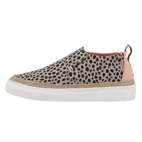 Hey Dude Women's Peyton Cheetah Beige - Size
