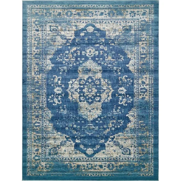 Unique Loom Norrebro Oslo Area Rug - 8& x 11& 4 (Beige)