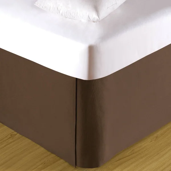Cu0026F Home Cocoa King Bed Skirt