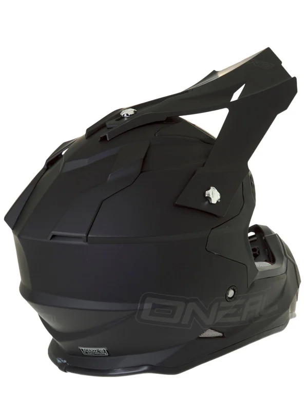 O ́Neal 2series RL Flat Motocross Helmet, Black, Size Xs