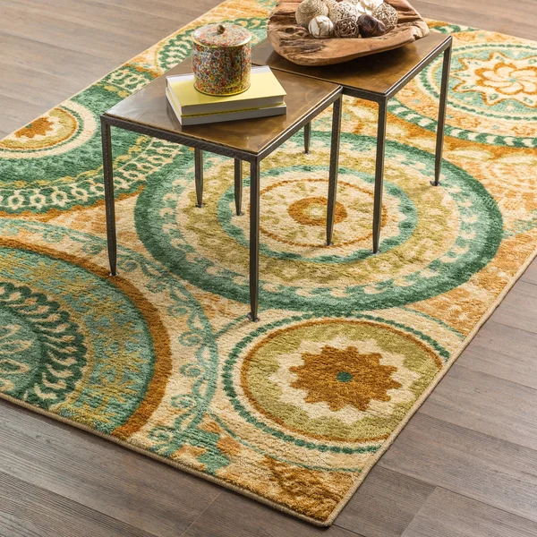 Mohawk Home Forest Suzani Rug - Size: 5 x 8 ft.