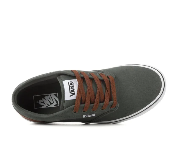Men's Vans Atwood Skate Shoes in Thyme/White Leath Size 7 Medium