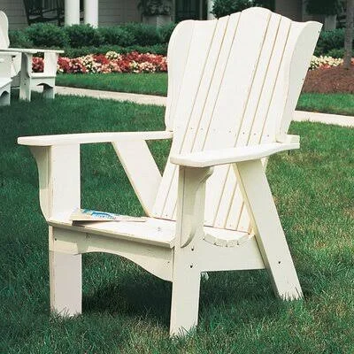 Plantation Adirondack Chair Uwharrie Chair Color: Black Pristine