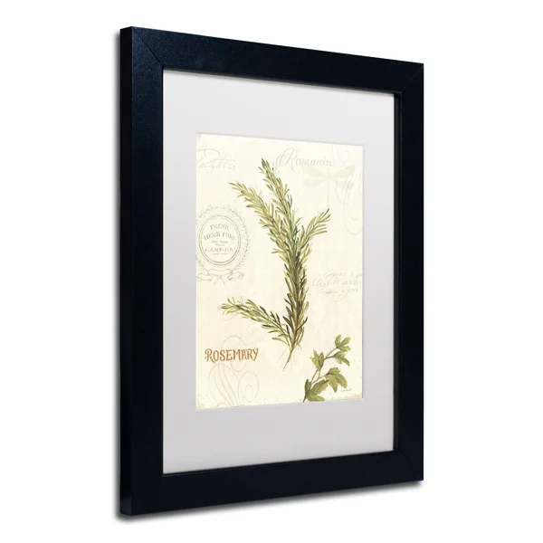 Trademark Fine Art Aromantique II by Lisa Audit Framed Painting Print - Size: 14x22 H x 11x22 W x 0.5x22 D