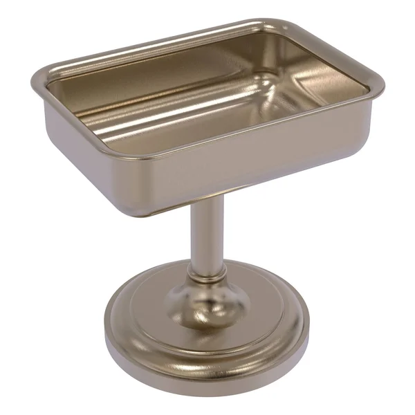 Allied Brass S-56-PEW Vanity Top Soap Dish - Antique Pewter