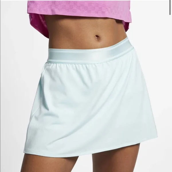 Nike Women's Court Dri-Fit Tennis Skirt, XS, Blue