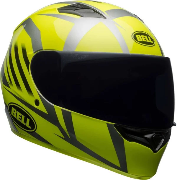 Bell Qualifier Blaze Helmet - Black/Red/Titanium - 2XL