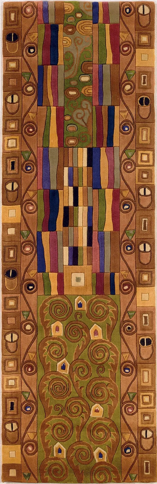Momeni New Wave NW-02 Multi Rug - 2 ft 6 in x 12 ft Runner