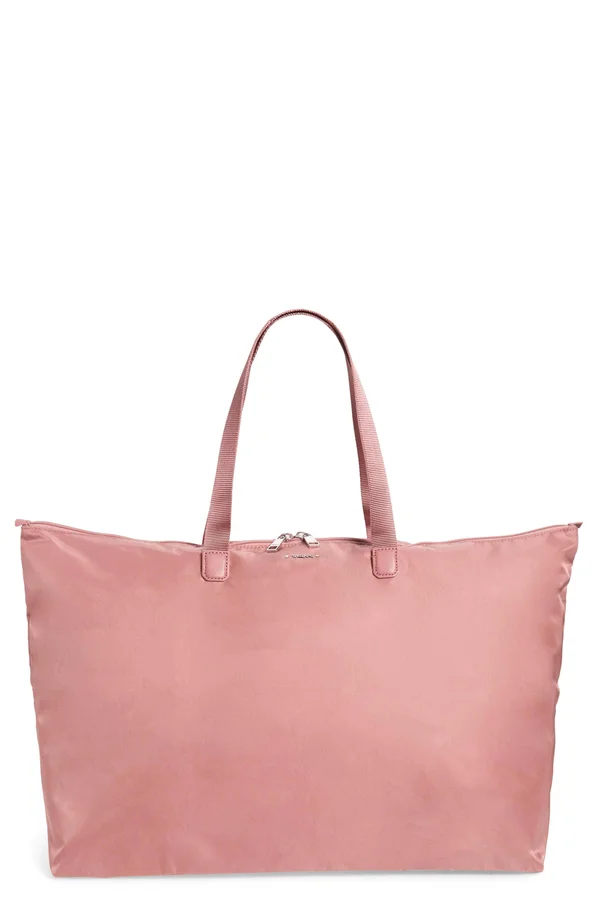 Tumi Voyageur Just in Case Packable Nylon Tote - Pink