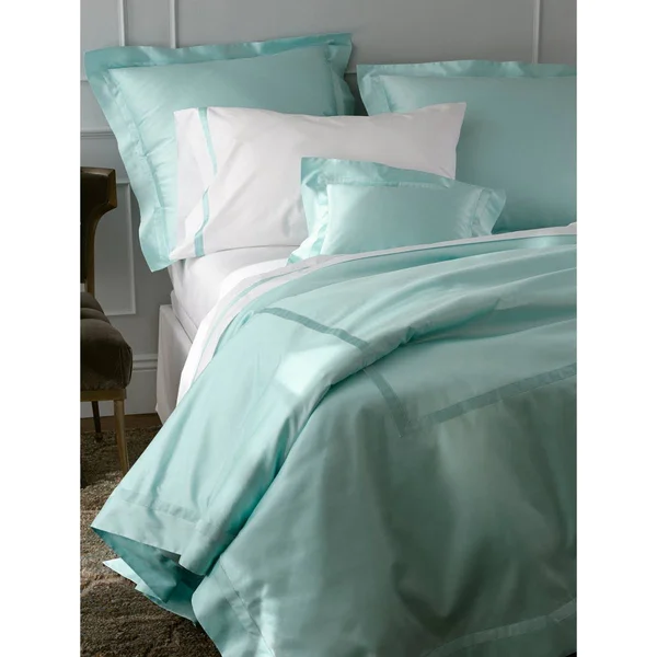 Matouk Nocturne - King Duvet Cover - Blue