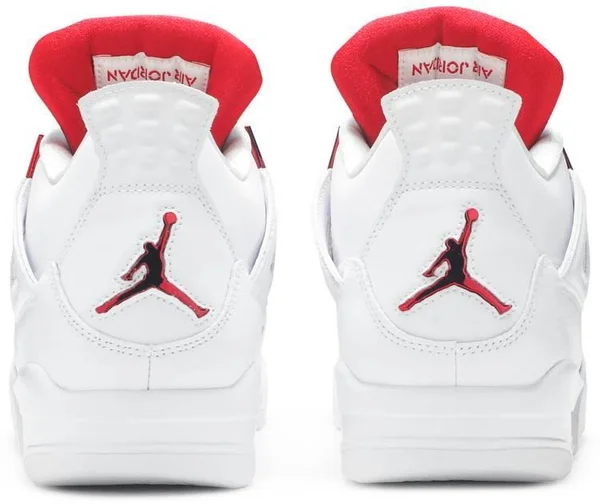 Air Jordan 4 Retro &Metallic Pack - Orange& Shoes - Size 12