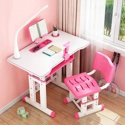 Franko Kids 2 Pieces Table and Chair Set Zoomie Kids Color: Pink, Size: 30x22 H x 30.73x22 W x 22.46x22 D