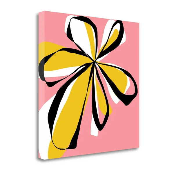 Oh So Pretty - Pink by Jan Weiss, 35x22 x 35x22 Fine Art Giclee Print on Gallery