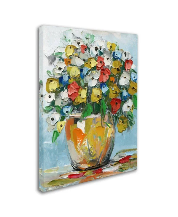Trademark Fine Art Ma0727-C1824Gg Hai Odelia 'Spring Flowers in A Vase