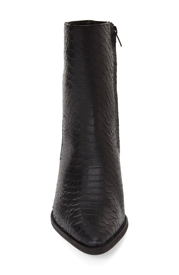 Matisse Caty Western Pointed Toe Bootie - Black - 8 W