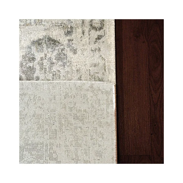 Dynamic Rugs Castilla 3530 7&10x22 x 10&10x22 Ivory - Grey Area Rug