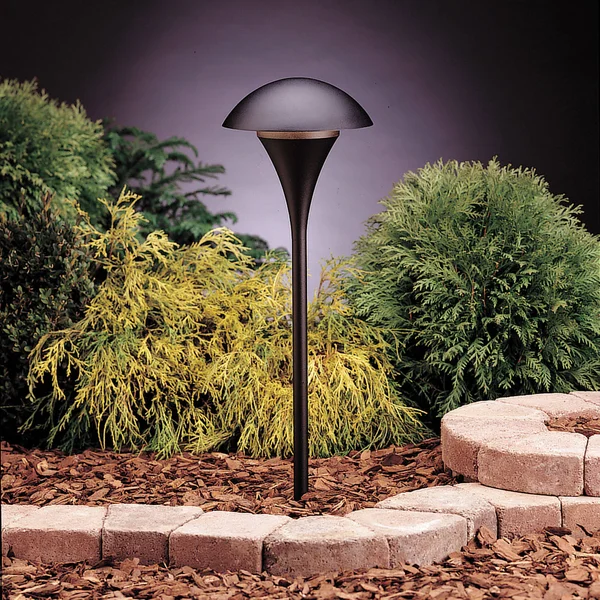 Kichler 15236BKT Eclipse Path & Spread 1-Light 120V - Textured Black