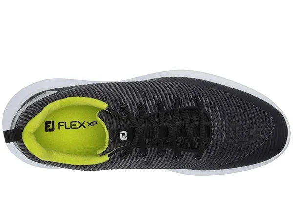 FootJoy FJ Flex XP Golf Shoes Black, 10.5, Medium