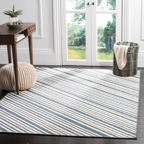 Safavieh Monroe Indoor, Outdoor Blue Rug (4' x 6')