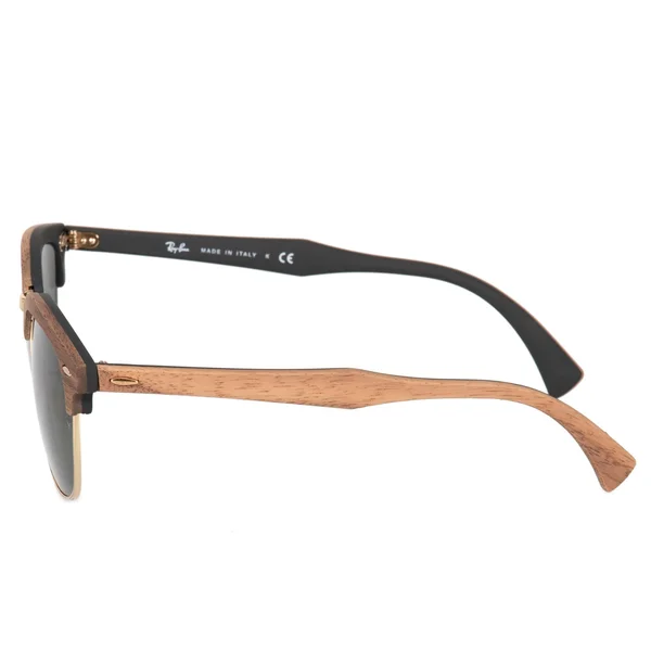 Ray-Ban Clubmaster Wood Sunglasses, RB3016M - Black/Green