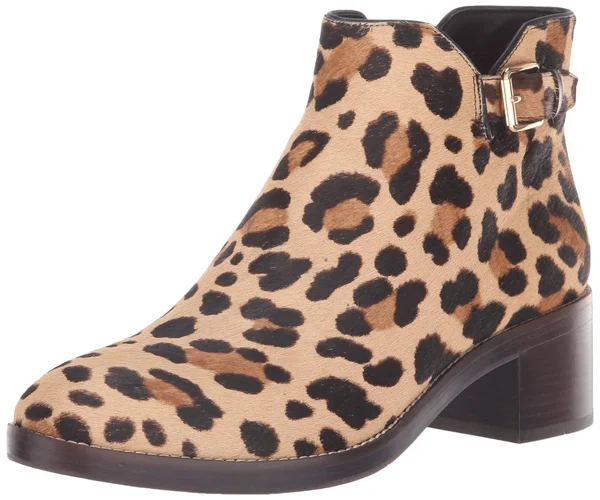 Cole Haan Harrington Grand Buckle Haircalf Bootie