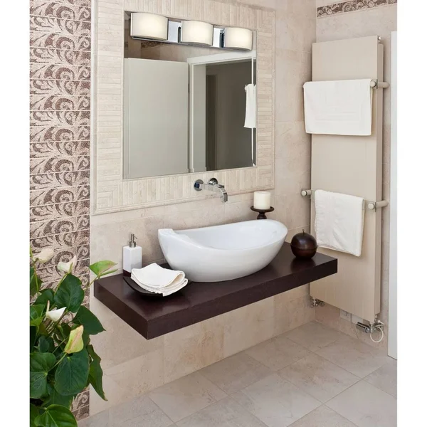 Elk Lighting BVL913-10-45 Pandora LED 3 Light Vanity in Oiled Bronze and Opal Glass