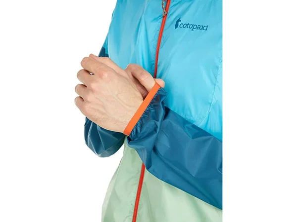 Cotopaxi Teca Full Zip Windbreaker Unisex Shark Tooth