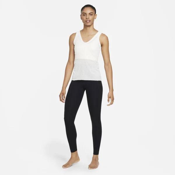 Nike Yoga Luxe Women's Tank Top in White - Size: 2XL, DD5545-901