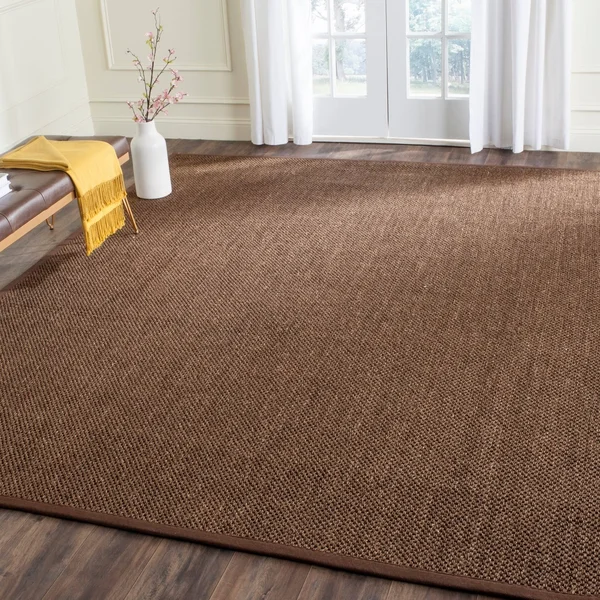 Safavieh Natural Fiber Brown & Brown 2& x 10& Rug