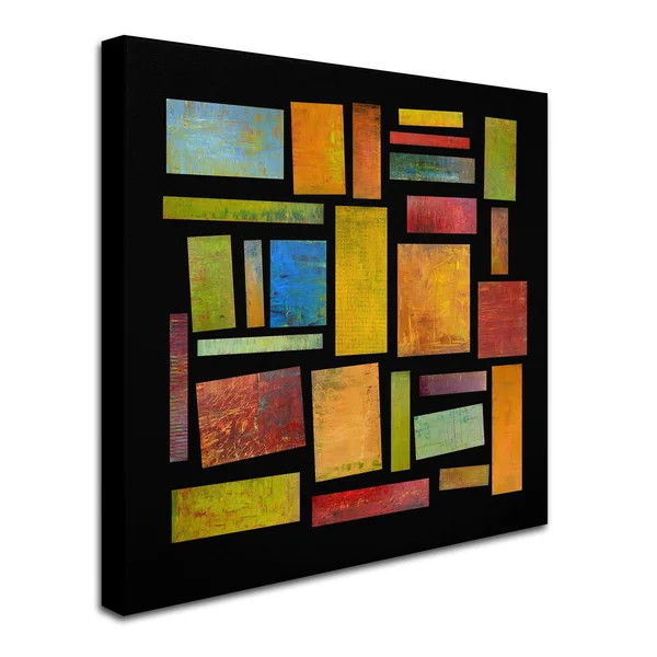 Trademark Global Michelle Calkins 'Building Blocks Four' Canvas Art