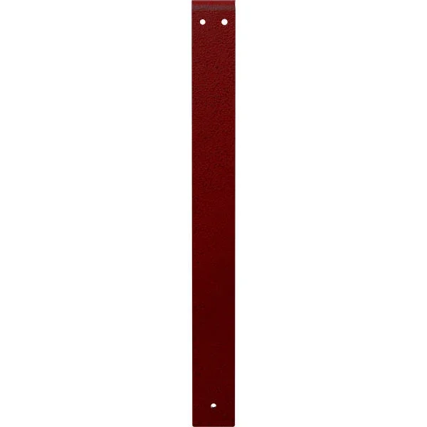 2x22W x 20x22D x 20x22H Legacy Steel Bracket Hammered Bright Red