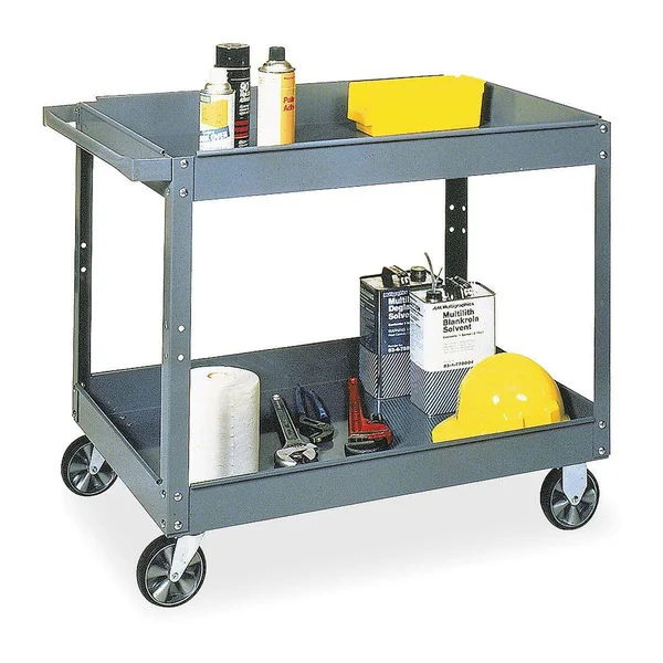 Zoro Select 35U046 Utility Cart - 400 Lb, steel