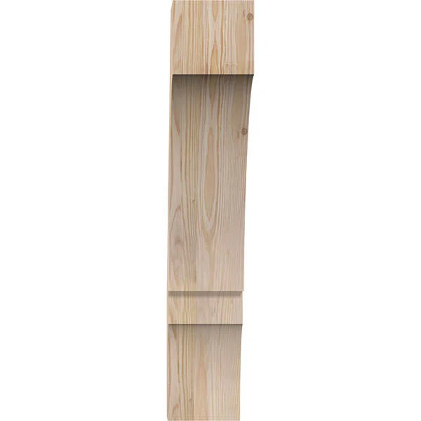 Ekena Millwork 5 1/2x22W x 18x22D x 30x22H Balboa Smooth Brace - Douglas Fir