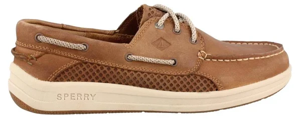 Sperry Men's Gamefish 3-Eye Boat Shoe - Dark Tan 8.5