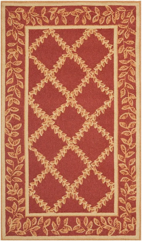 Safavieh Chelsea HK230E 5&3x22 x 8&3x22 Rust, Gold Area Rug