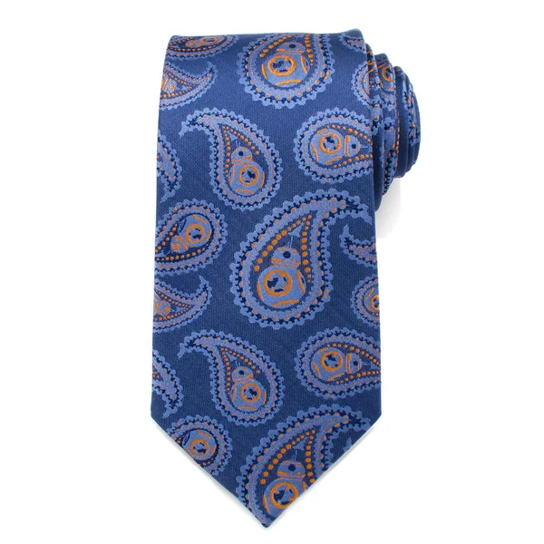 Cufflinks Inc BB-8 Blue Paisley Tie