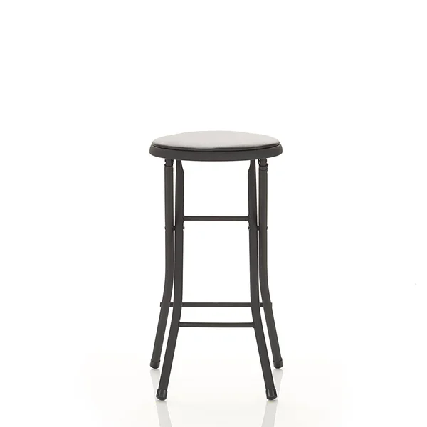 Cosco 24x22 Vinyl Padded Folding Stool - Black, 4-Pack