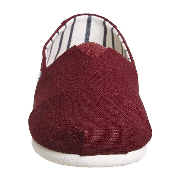 Toms Venice Collection Alpargata (Black Cherry Heritage canvas) Men's Slip on Shoes