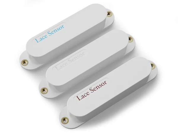 Lace Sensor Blue Fire Single Coil Pickup 3- Pack White