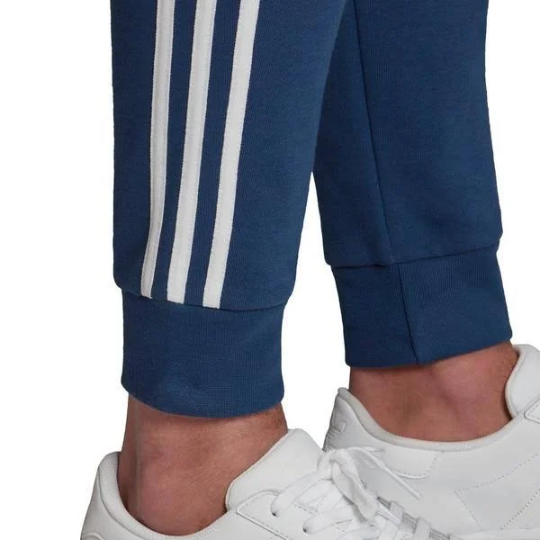 Adidas Men's Originals Fleece 3-Stripe Slim Track Pants - Night Marine