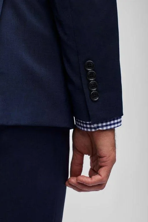 Bonobos Jetsetter Stretch Wool Suit Jacket Extended Sizes - Blue