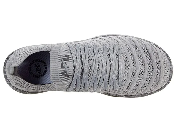 APL Women's TechLoom Wave Cement/Asteroid Marble Shoes in Size 7 - Athletic Propulsion Labs
