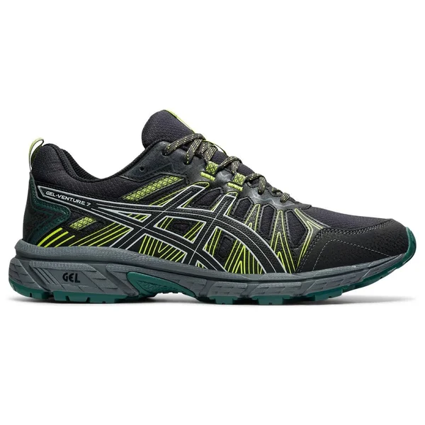 Asics Gel-Venture 7 Men's Trail Running Shoes - Size: 14, Black