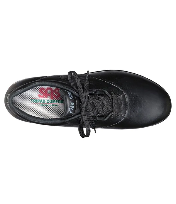 SAS Women's Free Time Black 5 Wide