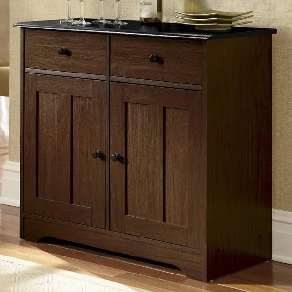 Katie Sideboard - Black Walnut, Composite