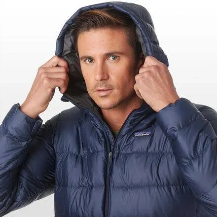 Patagonia Hi-Loft Down Hoody - Men's Navy Blue, XXL