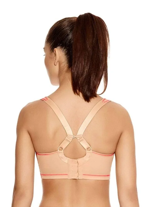 Freya Sonic Moulded Underwired Sports Bra Nude, AA4892NUE, Poinsettia - 32H Nude